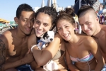 Matteo, Anna, Patrizia, Mattia e Oliver alla Spiaggia delle Donne - Spiaggia per Cani