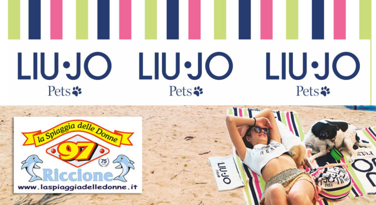 Liu Jo Pets alla Spiaggia delle Donne di Riccione